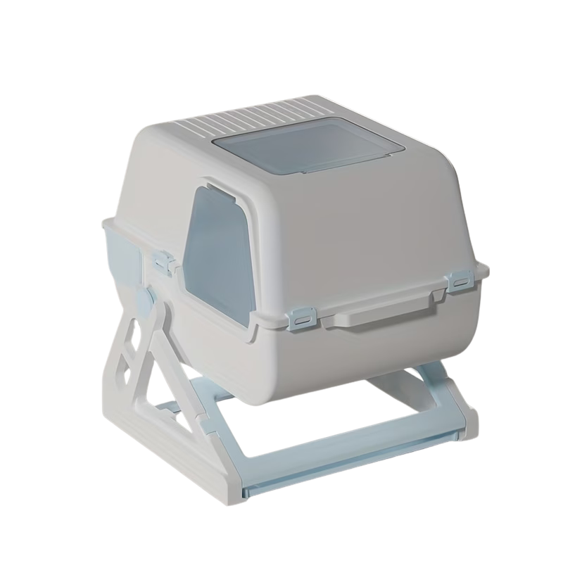 Furry Pals™ FlipClean Semi-Automatic Cat Litter Box
