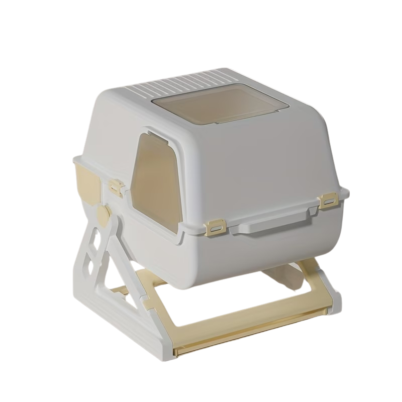 Furry Pals™ FlipClean Semi-Automatic Cat Litter Box